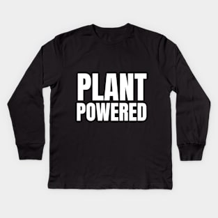 Plant Powered Kids Long Sleeve T-Shirt